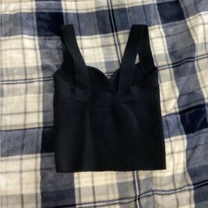 Black Abercrombie & Fitch tank top